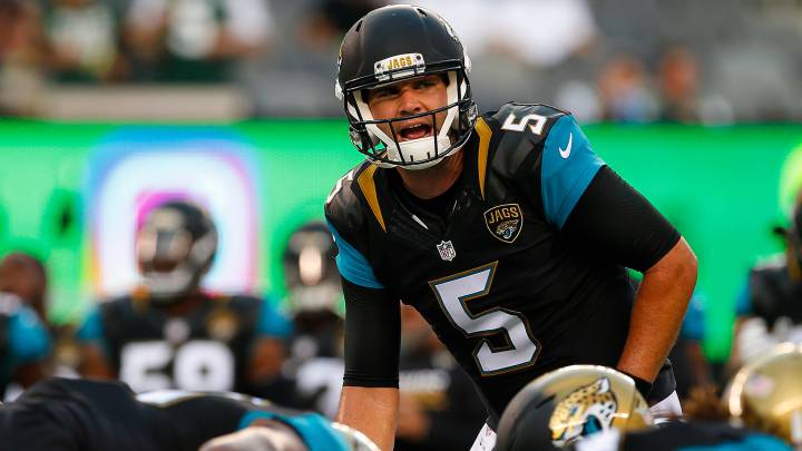 Blake Bortles intercepta ladrón en Jacksonville Beach