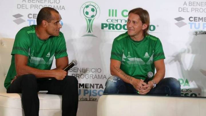 Rivaldo, Puyol, Figo y el resto de leyendas arribaron a Guatemala