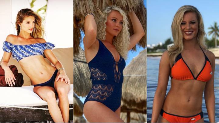 Así vivieron las porristas de los Broncos su visita a Cancún