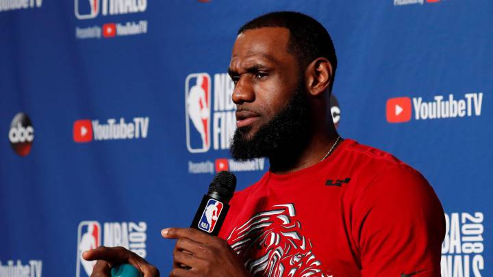LeBron: "Ninguno de los dos equipos irán a la Casa Blanca"