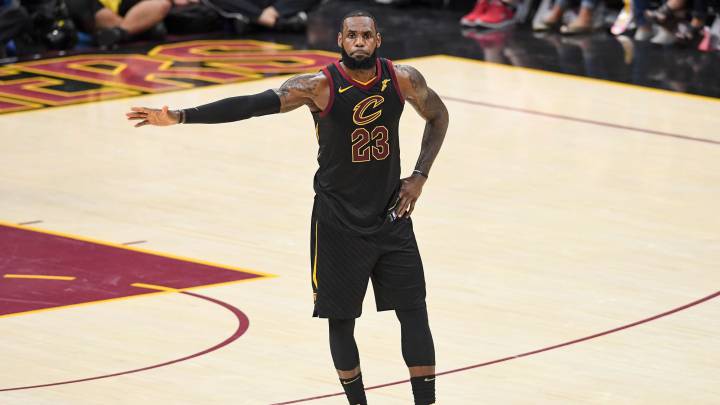 LeBron James, jugador de los Cleveland Cavaliers
