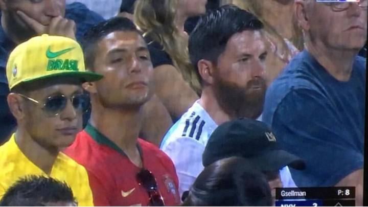 Yankees unen a Cristiano, Messi y Neymar en las gradas