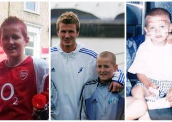10 imágenes inéditas de Harry Kane: De niño era del Arsenal