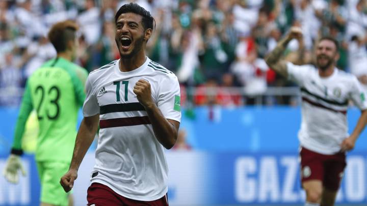 Vela anota el décimo penal de México en los Mundiales