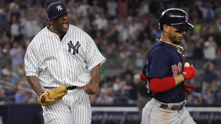 Red Sox 1 - 8 Yankees: Resultado y resumen