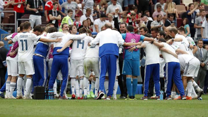 Rusia nunca ha ganado en prórroga; pero sí en penales