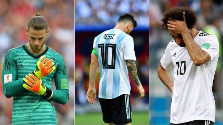 Jugadores que quedaron a deber en Rusia 2018