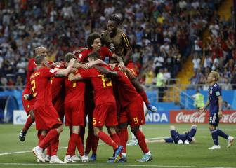 Bélgica supera los octavos por tercera vez en su historia