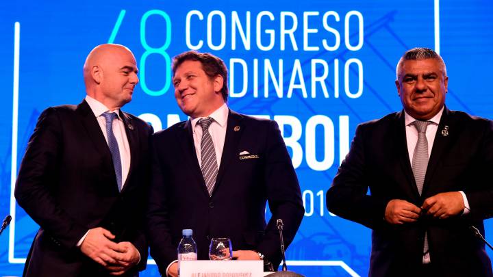 El presidente de CONMEBOL quiere el Mundial cada dos años