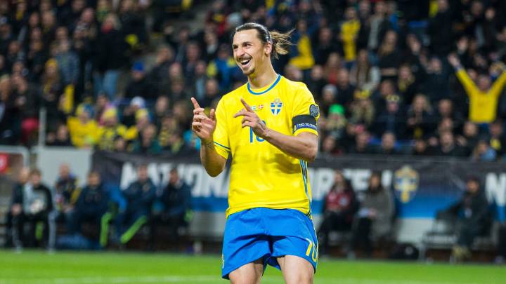 Zlatan le recuerda a Inglaterra su gol de chilena desde 40 metros
