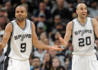 'Manu' Ginóbili se despide de su hermano Tony Parker