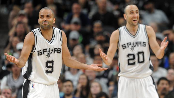 'Manu' Ginóbili se despide de su hermano Tony Parker