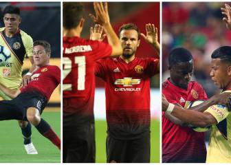 Fotos del vibrante empate entre América y Manchester United