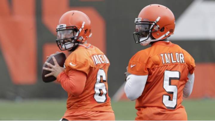 Tyrod Taylor compra una casa rodante con Baker Mayfield