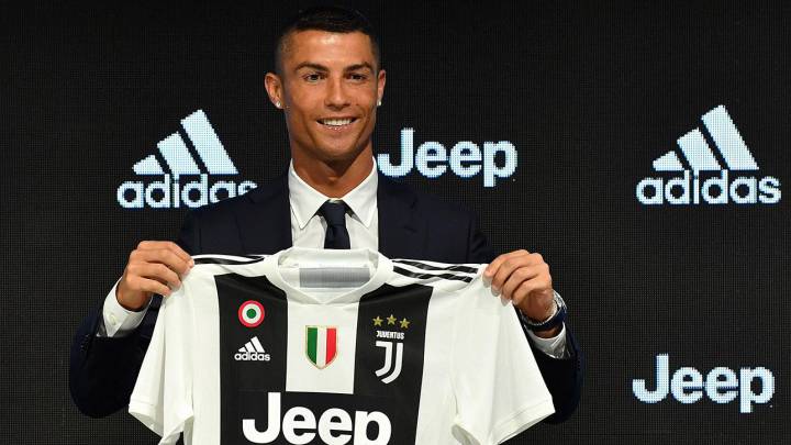 Cristiano Ronaldo llega a la Juventus