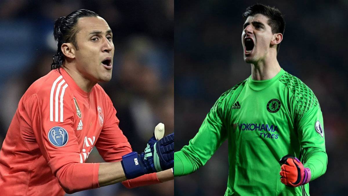 Image result for Courtois or Navas