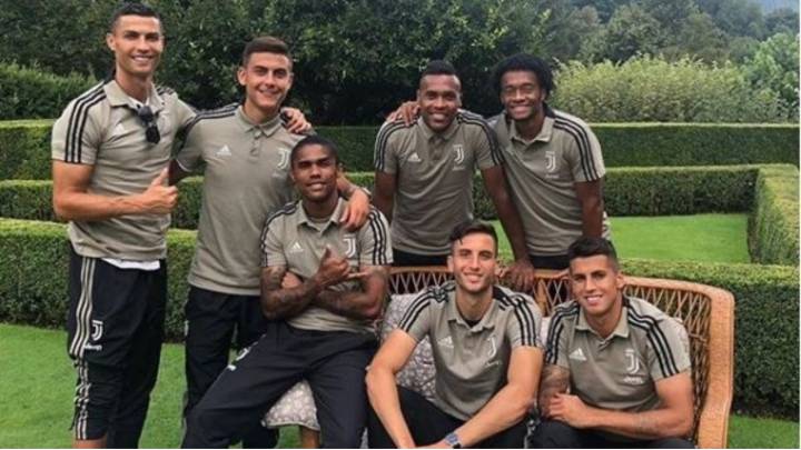 Dybala muestra la unión de la familia de la Juve con Cristiano