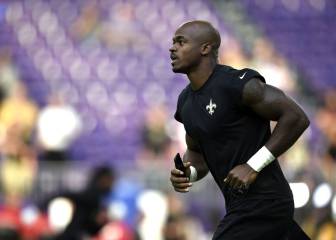 Adrian Peterson firma por un año con los Redskins