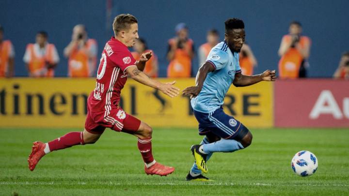 Los Red Bulls dejan ir la victoria ante un aguerrido NYCFC