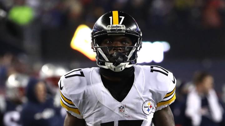 Eli Rogers en partido de los Steelers