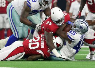 Terrible actuación de los Cowboys en el SNF con Arizona