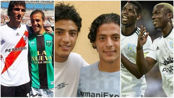 Mientras unos brillaban y se consagraban con clubes poderosos, sus hermanos pasaban a segundo plano con equipos de menor jerarquía a nivel mundial