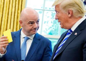 Infantino se pronuncia en contra de los partidos de La Liga en USA