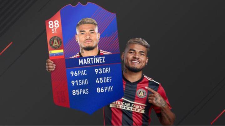 Josef Martínez reconocido con tarjeta especial en el FIFA 18