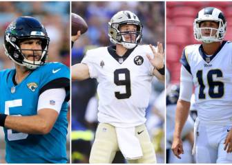 Los 32 quarterbacks que iniciarán la temporada 2018