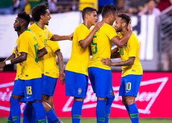 Con Neymar y Firmino, Brasil dio cátedra a Estados Unidos