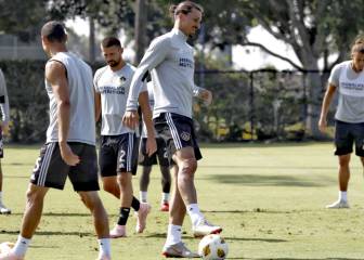 El ‘trolleo’ que sufrió Zlatan en la práctica del LA Galaxy