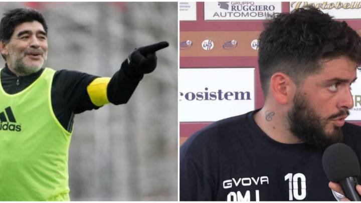 Hijo de Maradona firma con otro club en Italia