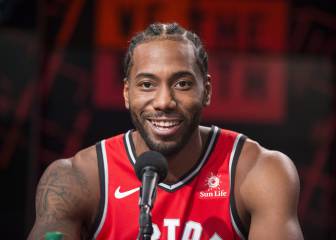 El Media Day de la NBA fue... extraño; Kawhi, Kanter, Parker