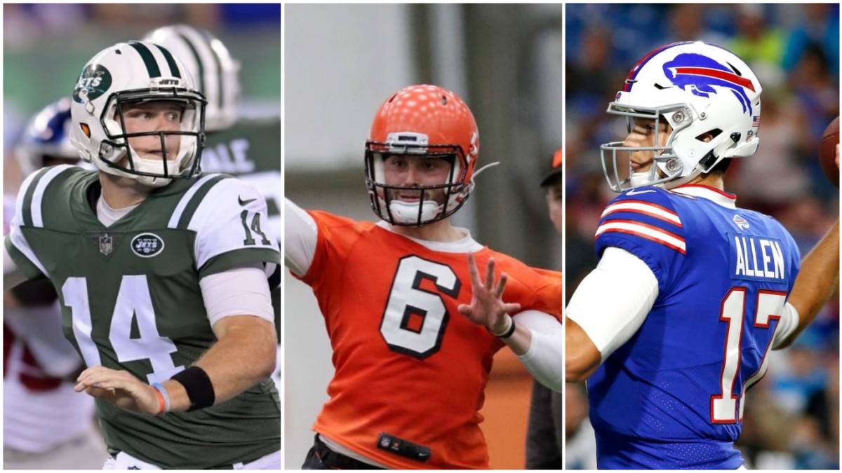 Sam Darnold, Baker Mayfield y Josh Allen