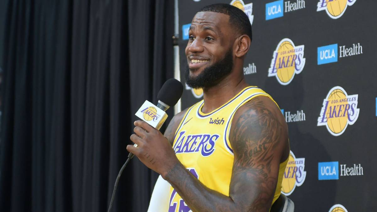 LeBron James, Los Angeles Lakers