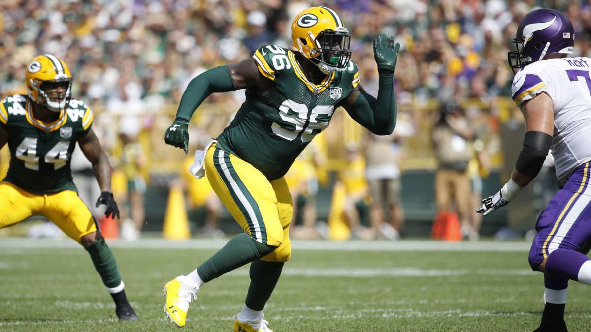 Wilkerson en partido frente a los Vikings