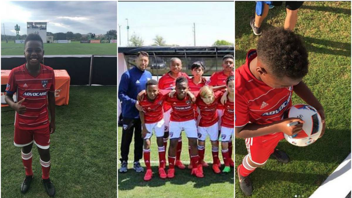 El hijo del defensor hondureño, Keylor Figueroa, formará parte del Liverpool. El pequeño de Maynor fugará la próxima temporada para la sub-12 del club.