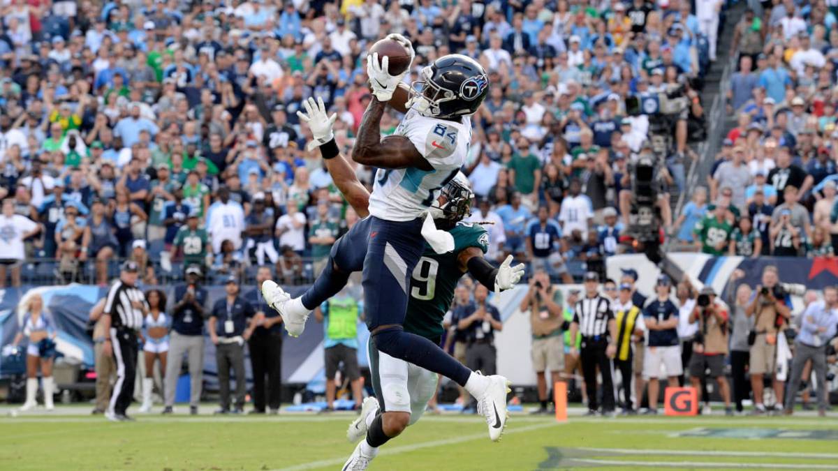 Corey Davis atrapa touchdown ganador