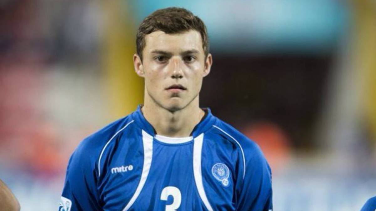 Tomás Granitto con la selección sub 20
