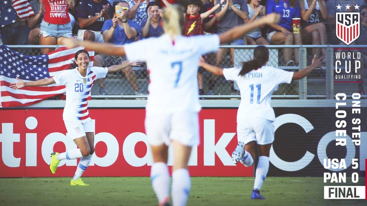 Con 'hat-trick' de Carli Lloyd, Estados Unidos golea a Panamá