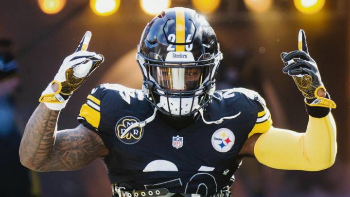 Le'Veon Bell en partido de los Steelers