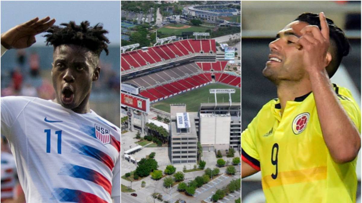 El partido entre Estados Unidos y Colombia podría romper el record de mayor asistencia en un partido de fútbol en el Raymond James Stadium en Tampa, Florida.