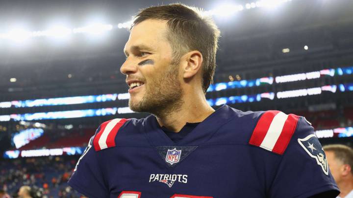Tom Brady después del partido frente a Colts