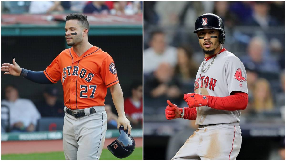 José Altuve y Mookie Betts