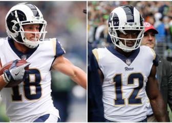 Brandin Cooks y Cooper Kupp podrían jugar frente a Denver