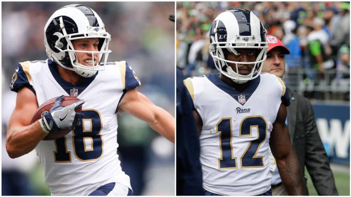 Cooper Kupp y Brandin Cooks