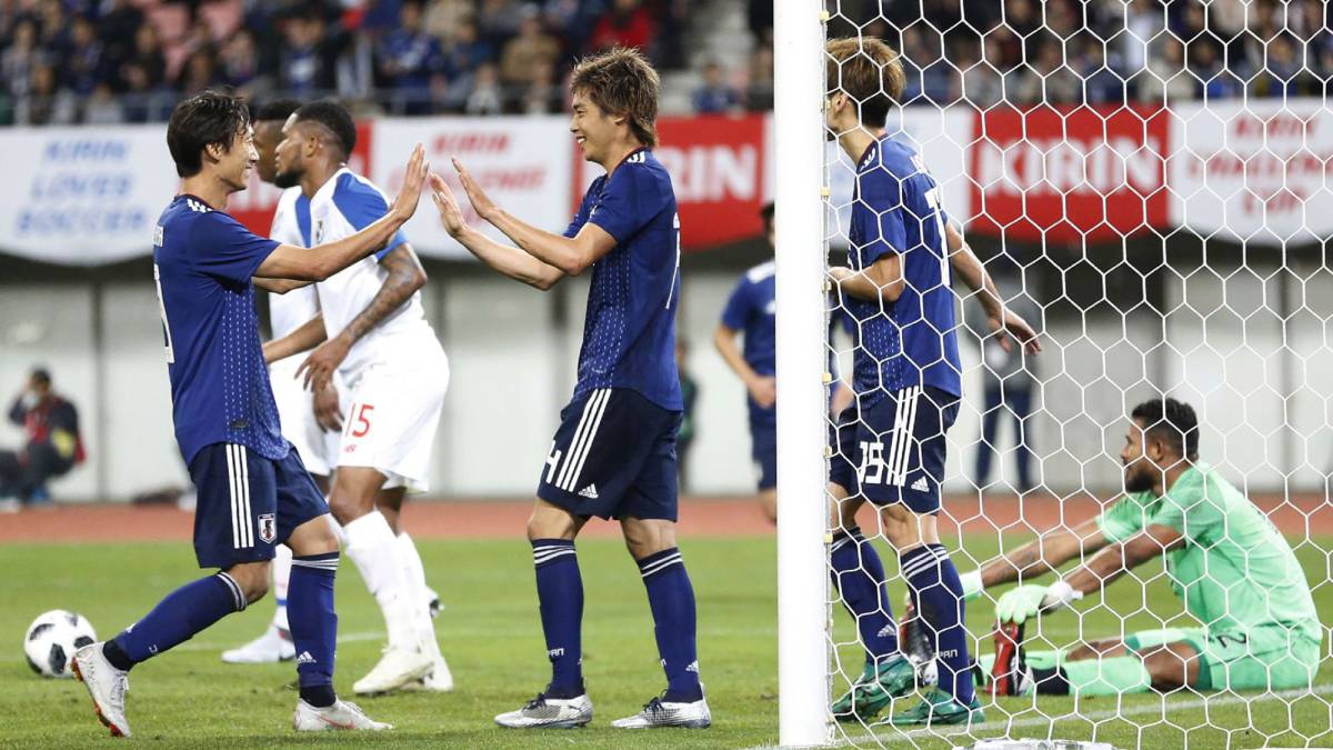 Japón golea 3-0 a Panamá en partido amistoso