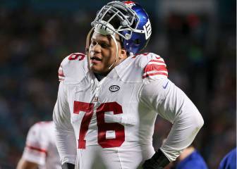 Después de salir de Giants, Ereck Flowers llega a los Jaguars