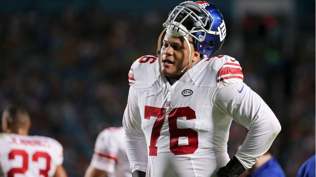 Ereck Flowers con los Giants