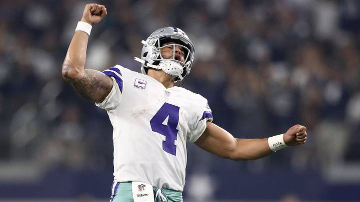 Dak Prescott celebra anotación